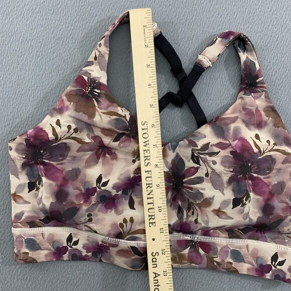 LINC Flawless Support Bra Womens Large Winter Jasmine Floral Adjustable MSRP $48 - Picture 4 of 13
